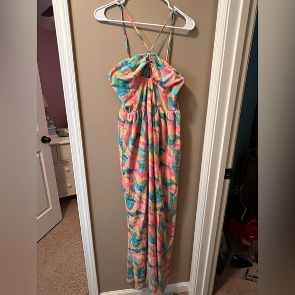 Pink Lily Maxi dress Size Medium - Picture 3 of 4